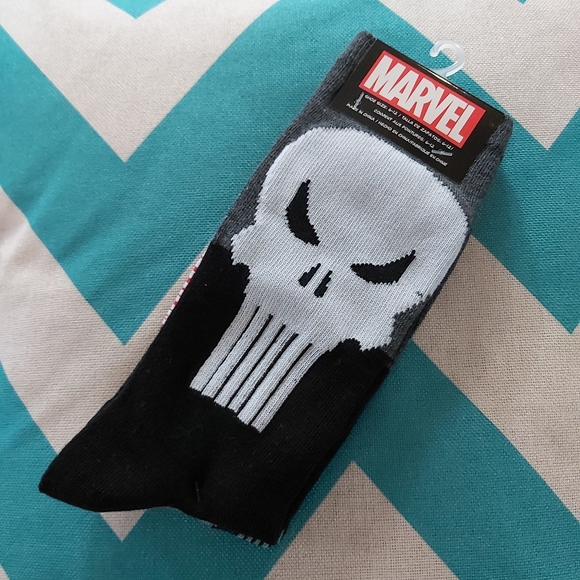 Marvel Other - Marvel Comics Punisher Socks - 2 pack